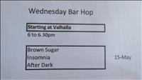 thumbnail of Wednesday Bar Hop