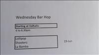 thumbnail of Wednesday Bar Hop