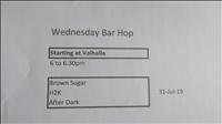 thumbnail of Wednesday Bar Hop