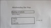 thumbnail of Wednesday Bar Hop